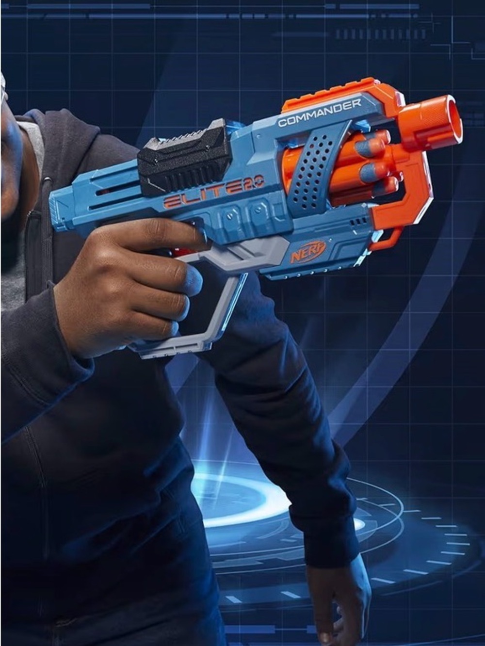 Nerf Elite 2.0 Commander RC-6 Blaster. No darts.